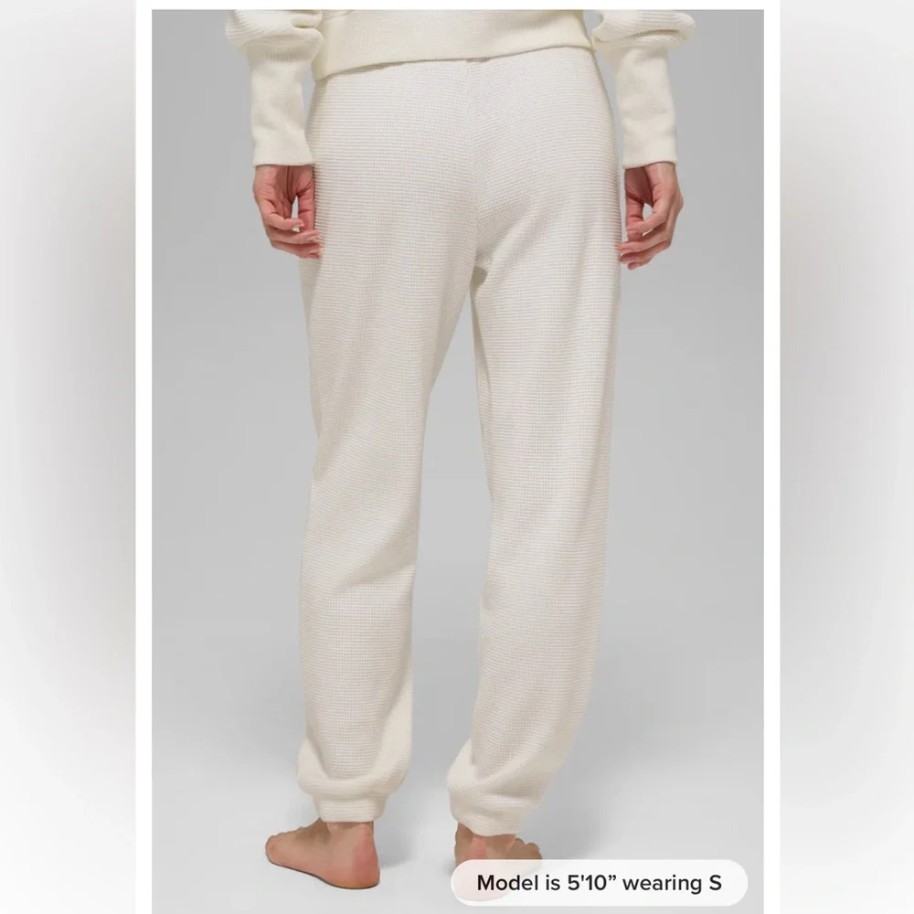 Alo Waffle Weekend Escape Joggers - Picture 2 of 7